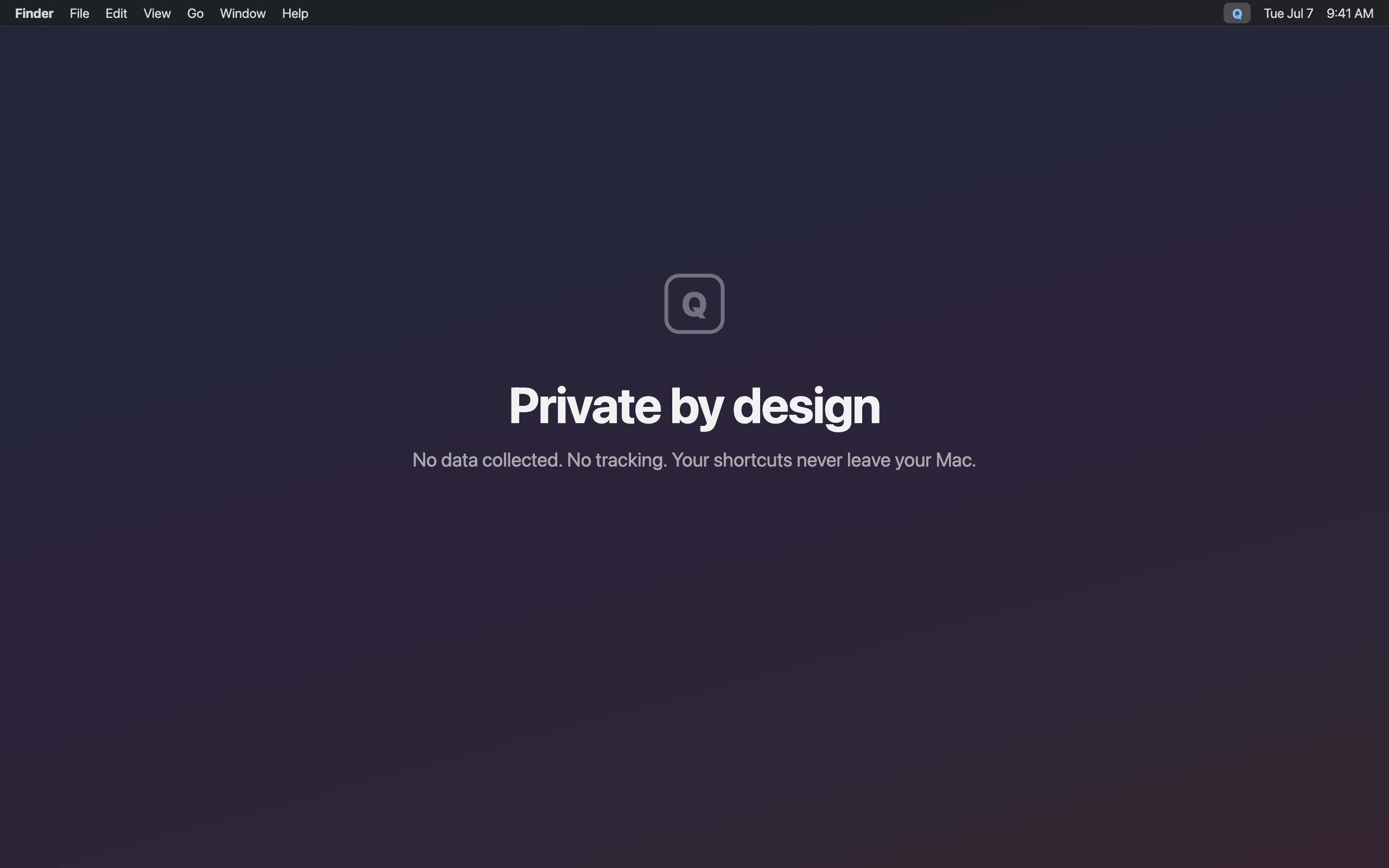 Private and completely native on Mac and Windows